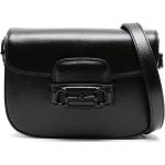 Gucci petit sac porté épaule Horsebit 1955 - Noir