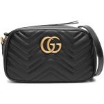 Gucci mini sac porté épaule GG Marmont - Noir