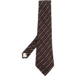 Cravates en soie de créateur Gucci marron seconde main Tailles uniques pour homme 