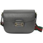 Gucci sac porté épaule 1955 Horsebit - Gris