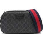 Gucci sac porté épaule en toile GG Supreme - Noir
