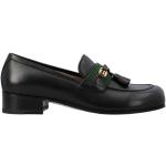 Chaussures casual de créateur Gucci noires en cuir Pointure 40 look casual pour femme 
