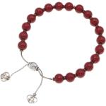 Bracelets de créateur Gucci rouges en bois à perles en bois seconde main look vintage pour femme 