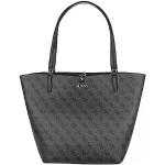 GUESS Alby Toggle Tote, Sac Femme, Coal/Black, Size One