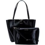 GUESS Alby Toggle Tote, Sac fourre-Tout Femme, Noir, Size One
