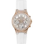 Montres Guess blanches look fashion pour femme 
