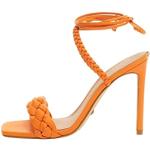 Sandales Guess orange Pointure 35 look fashion pour femme 