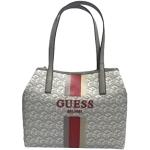Pochettes Guess Vikky blanches look fashion pour femme 