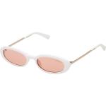 Lunettes rondes Guess blanches look fashion pour femme 