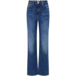 Jeans évasés Guess Jeans bleus en coton Taille 3 XL pour femme 