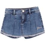 Shorts Guess Kids bleus Taille 10 ans pour fille de la boutique en ligne Miinto.fr avec livraison gratuite 