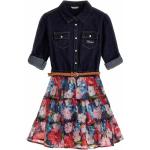 Robes imprimées Guess Kids multicolores à fleurs en denim Taille 10 ans pour fille de la boutique en ligne Miinto.fr avec livraison gratuite 