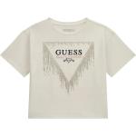 T-shirts Guess Kids blancs Taille 8 ans pour fille de la boutique en ligne Miinto.fr 