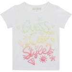 T-shirts Guess Kids blancs Taille 9 ans pour fille de la boutique en ligne Miinto.fr 