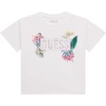 T-shirts Guess Kids blancs à logo Taille 10 ans pour fille de la boutique en ligne Miinto.fr 