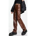 Pantalons taille haute Guess marron en viscose W28 L32 pour femme 