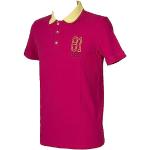 Polos Guess magenta à manches courtes Taille S look fashion pour homme 
