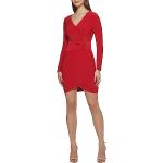 Robes Guess rouges à manches longues à manches longues Taille XS look fashion pour femme 