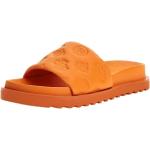 Claquettes de piscine Guess orange Pointure 40 avec un talon jusqu'à 3cm pour femme en promo 