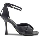 Sandales à talons Guess noires en cuir Pointure 40 avec un talon de plus de 9cm look fashion pour femme 