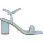 Sandales à talons Guess bleues en cuir Pointure 40 avec un talon entre 7 et 9cm pour femme 