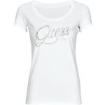 T-shirts Guess blancs Taille XS pour femme en solde 