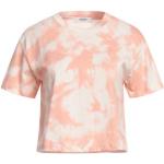 T-shirts à imprimés Guess rose pastel en coton à manches courtes à col rond Taille S pour femme en promo 