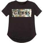 T-shirts à manches courtes Guess noirs Taille 8 ans look fashion pour fille de la boutique en ligne Amazon.fr 