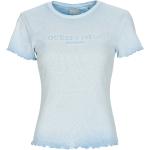 T-shirts Guess bleus Taille XS pour femme en promo 