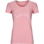 T-shirts Guess Adelina roses Taille XS pour femme 