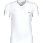 T-shirts Guess blancs Taille XS pour homme en promo 