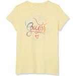 T-shirts à manches courtes Guess jaunes Taille 12 ans look fashion pour fille de la boutique en ligne Amazon.fr 