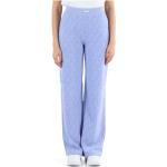 Pantalons large Guess bleus à logo en coton Taille XS look casual pour femme 