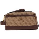 GUESS Vezzola Smart Beauty Case Beige/Brown