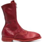 Guidi - Shoes > Boots > Ankle Boots - Red -
