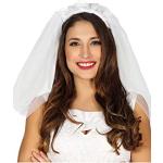 Serre-têtes de mariée blancs Tailles uniques pour femme en promo 