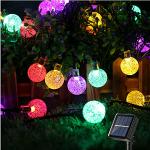 Randaco Guirlande lumineuse ampoules jardin extérieur fête chaîne