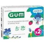 GUM Dentifrice Junior 2 x 50 ml - Tube 2 x 50 ml