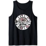 T-shirts fashion noirs à fleurs Guns N' Roses Taille S look fashion pour homme 