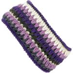 Bandeaux violets en polaire en laine Tailles uniques look fashion pour femme 