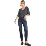 Jeans slim Le Temps des Cerises bleus délavés look fashion pour femme 