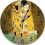 Horloges silencieuses violet lavande Gustav Klimt modernes en promo 
