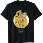 T-shirts noirs Gustav Klimt Taille S classiques pour homme 