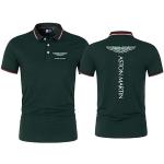 GXEBOPS Polo de Golf pour Homme As_Ton Mar_tin Service T-Shirts à Manches Courtes T-Shirt décontracté Polos Chemises/H/L