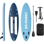 Planches de paddle Gymrex bleu marine en aluminium en promo 