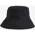 Chapeaux bob H&M noirs en tissu sergé 56 cm Taille 3 XL pour femme 