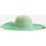Chapeaux de paille H&M verts en paille 54 cm Taille 3 XL pour femme 