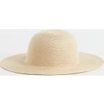 Chapeaux de paille H&M beiges tressés en paille 54 cm Taille 3 XL pour femme 