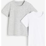 T-shirts H&M gris en jersey lot de 2 Taille 2 ans pour fille de la boutique en ligne H&M 