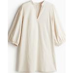 Robes trapèze H&M beiges Taille S pour femme 